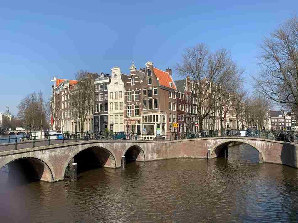 De grachtengordel in Amsterdam is één van 12 UNESCO Werelderfgoederen in Nederland