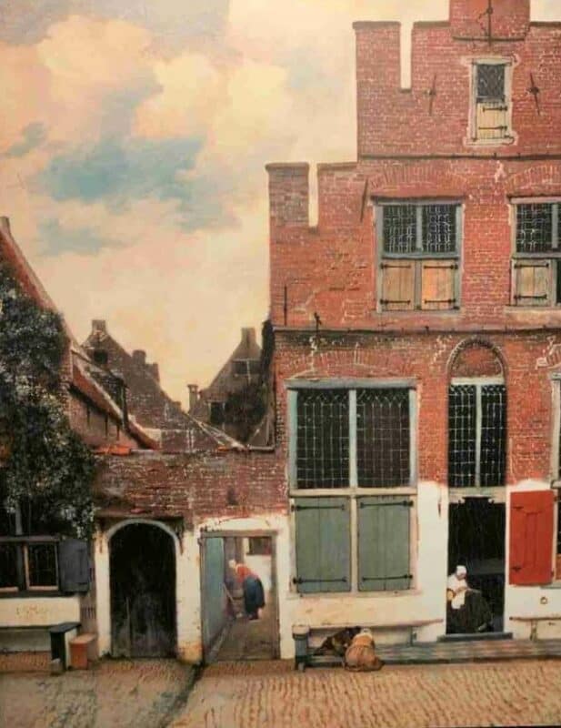 Het straatje van Vermeer is één van Vermeers beroemdste schilderijen