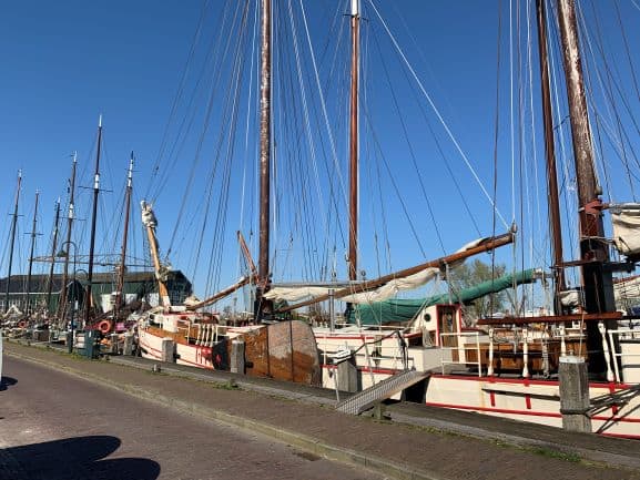 De haven van Monnickendam