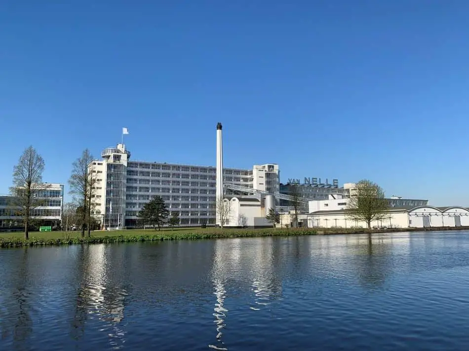 De van Nellefabriek in Rotterdam, één van de 12 UNESCO Werelderfgoederen in Nederland