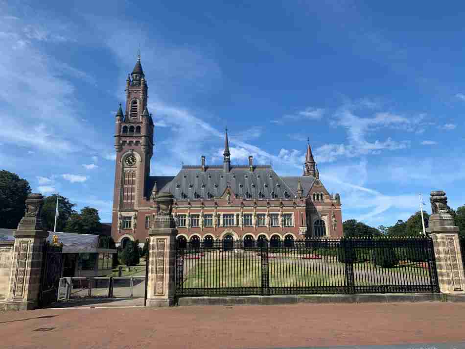 Het Vredespaleis in Den Haag